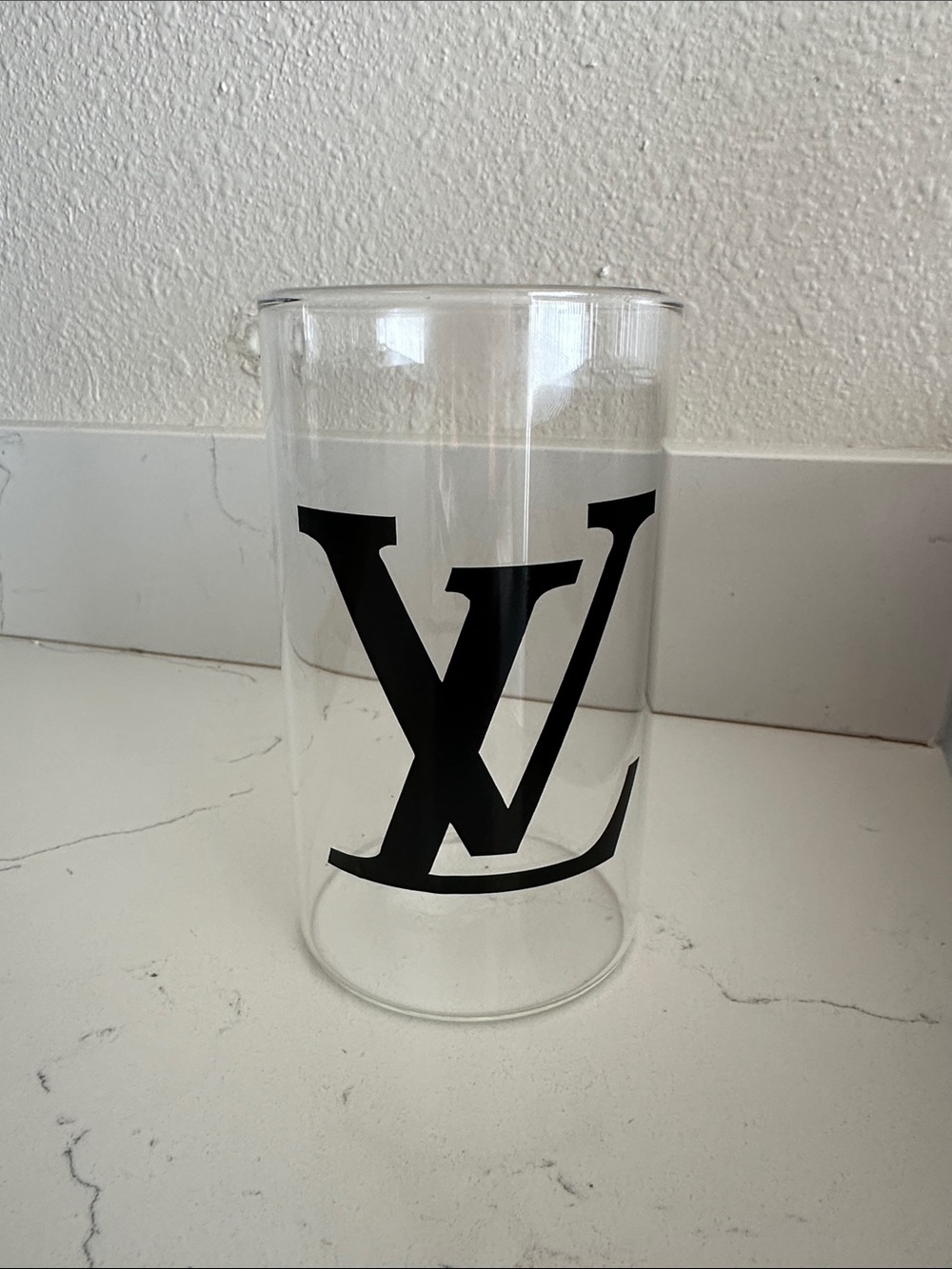 6 Clear VR Accessory Display Cup - Transparent with Black logo